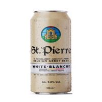 Bia St. Pierre White 5,0% Bỉ –  thùng 24 lon 500ml