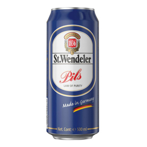Bia St.Wendeler Pils 4.6% Đức - 24 lon 500ml