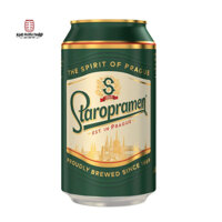 Bia Staropramen 5% Tiệp – 24 lon 330ml cao cấp, chính hãng