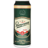 Bia Staropramen Premium lon 500 ml của Tiệp Khắc nhập khẩu nguyên thùng 24 lon