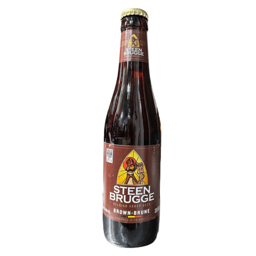 Bia Steenbrugge Dubbel Brune 6.5% Chai 330ml