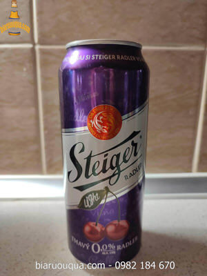 Bia Steiger đen 11° Dark Lager – Thùng 24 lon 500ml