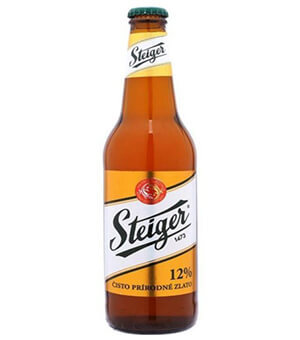 Bia Steiger vàng 12° Gold Lager – Thùng 24 lon 500ml