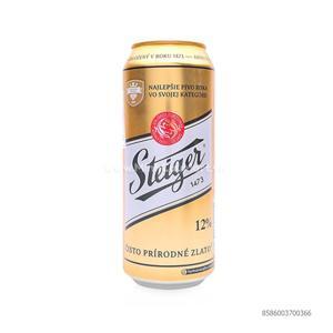 Bia Steiger vàng 12° - Gold Lager, lon 500ml