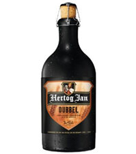 Bia Sứ Hertog Jan Dubbel 8% – Chai 500ml thùng 8 chai nhập khẩu nguyên thùng từ Hà Lan