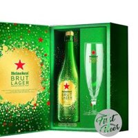 Bia Sủi Heineken Brut Lager 5.0% – Chai 750ml + Ly