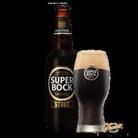 Bia Super Bock Stout 5% – Chai 250ml – Thùng 24 Chai