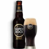 Bia Super Bock Stout 5% vol Bồ Đào Nha thùng 24 chai 250ml