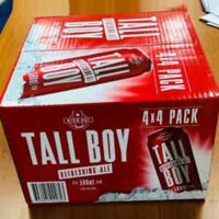 Bia Tall Boy Refreshing Ale Australia 4.5% vol nguyên thùng 16 lon 500ml