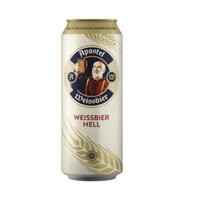 Bia Thầy tu Apostel Weisbier Hell – Bia lúa mì 5.3% – Lon 500ml