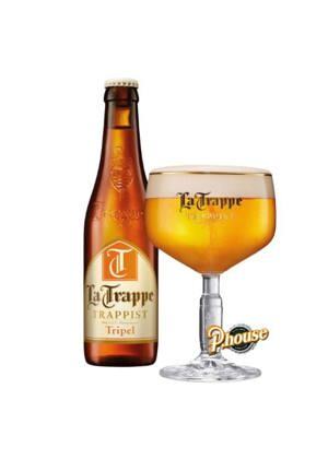 Bia Thầy Tu La Trappe Tripel 8% thùng 24 chai 330ml