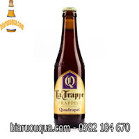 Bia Thầy Tu La Trappe Quadrupel 10% cao cấp Bỉ