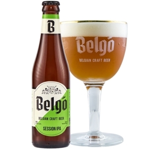 Bia thủ công Bỉ Belgo Session IPA 4.9% – Chai 330ml