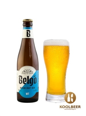 Bia thủ công Bỉ Belgo Wit 4.8% – Chai 330ml