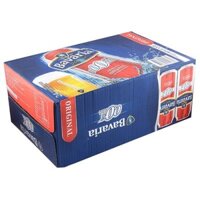 Bia Thuần Chay KHÔNG độ BAVARIA Vị Nguyên Bản - 330ml (Thùng 24 Lon)