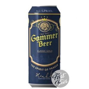 Bia Tiệp Gammer Classic Gold 5.7% - Thùng 12 lon 500ml