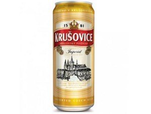 Bia Tiệp Krusovice Imperial lon cao 500ml