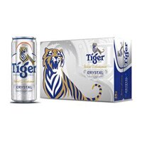 Bia Tiger bạc Crystal 330ml