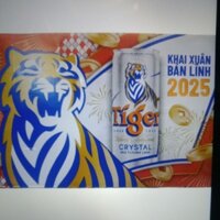 Bia Tiger bạc Xuân 330 ml , 24 lon lạnh