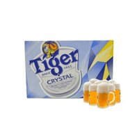 Bia Tiger Crystal thùng 24 lon x 330ml