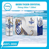 Bia Tiger Crystal – thùng 24lon * 330ml