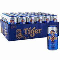 Bia Tiger lon 500ml thùng 24 lon 5%vol