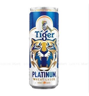 Bia Tiger Platinum Wheat Lager 330ml/lon