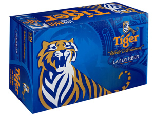 Bia Tiger thùng 24 lon x 330ml