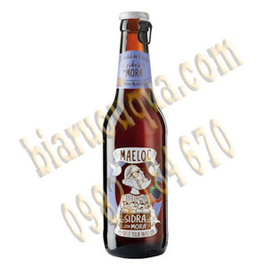 Bia trái cây Maeloc táo mâm xôi 4.0% Thùng 24 chai 330ml