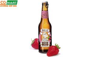 Bia trái cây Maeloc táo mâm xôi 4.0% Chai 330ml