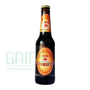 Bia Trio Extra Stout 7.2%-Chai 330ml