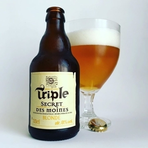 Bia Triple Secret Des Moines 8% – Chai 330ml, thùng 12 Chai