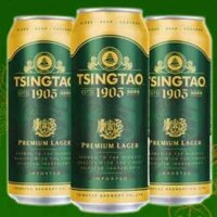 Bia Tsingtao 1903 Premium lager Trung Quốc lon 500ml 5%vol x 24 lon nhập khẩu