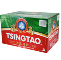 Bia Tsingtao Lager Trung Quốc 5%vol thùng 24 lon 330ml