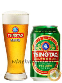 Bia Tsingtao Premium Lager 4.8% – Lon 330ml – Thùng 24 Lon