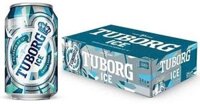 BIA TUBORG ICE LON 24x330ML (Thùng 24)