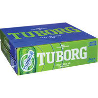 Bia Tuborg thùng 24 lon x 330ml