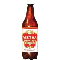 Bia tươi chai PET Việt Hà (1000x6)
