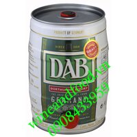 Bia tươi Dab nhập từ Đức Bom 5L