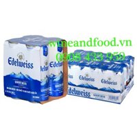 Bia tuyết Edelweiss thùng 24 lon 330ml