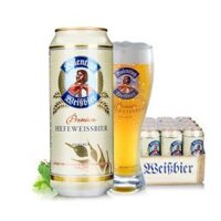 Bia Valentins Weibbier Premium Hefeweissbier lon 500ml x 24 lon nhập khẩu nguyên thùng