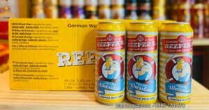 Bia Vàng Reeper B Weissbier 5.4% Thùng 24 lon 500ml