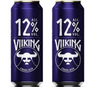 Bia Viiking Strong 12% Đức – 24 lon 500ml