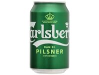 Bia VN Carlsberg Pilsner 5,0% - Lon 330ml - Thùng 24