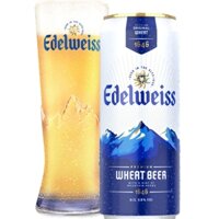 Bia VN Edelweiss Wheat 4,9% Lon 330ml - Thùng 24