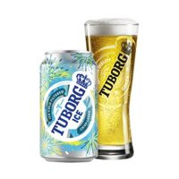 Bia VN Tuborg Ice 4,3% - Lon 330ml - Thùng 24