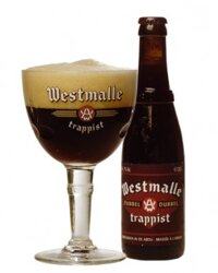 Bia Westmalle Trappist Dubbel 7%vol thùng 24 chai 330 ml nhập khẩu từ Bỉ