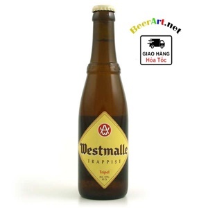 Bia Westmalle Trappist Tripel 330ml ( 9.5% )