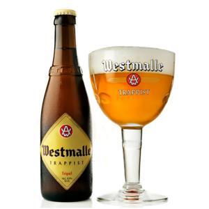 Bia Westmalle Tripel 9,5% Thùng 24 chai 330ml
