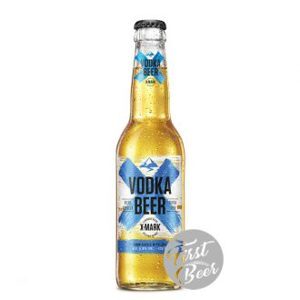 BIA X – Mark Vodka Beer 5.9% – Chai 330ml, thùng 24 Chai